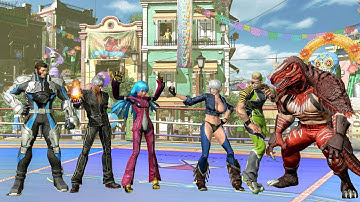 Kula vs Angel Team Battle - KOF XIV