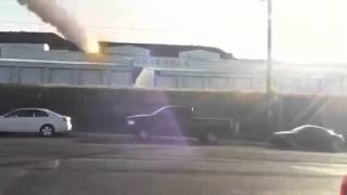 Truck hit by RPG