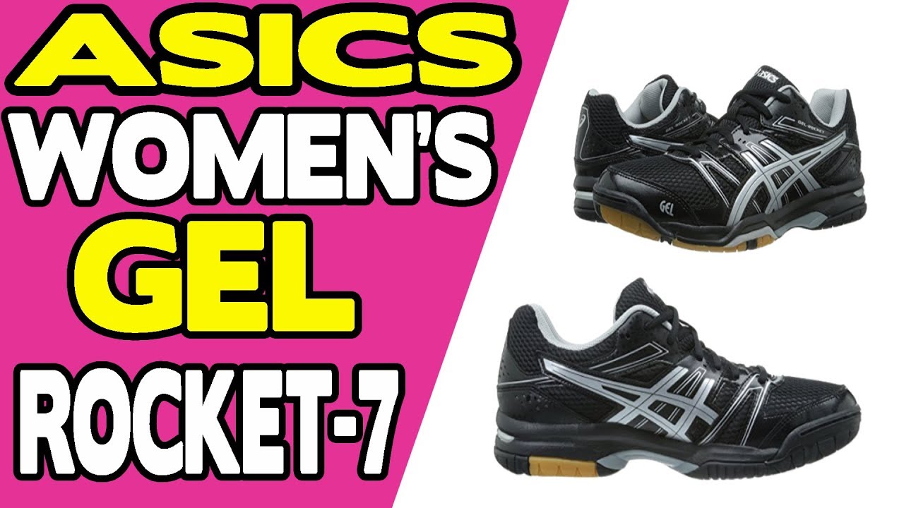 women's gel rocket 7 volleyball shoe