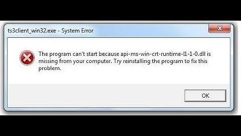 api-ms-win-crt-runtime-l1-1-0.dll is missing Fix | new Method 2018