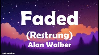 Alan Walker - Faded (Restrung) (Lyrics) Resimi