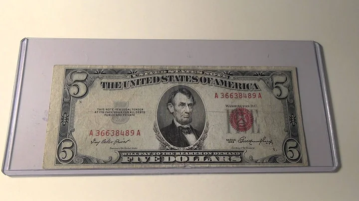 1953 $5 United States Note