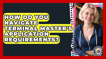 How Do You Navigate Terminal Master