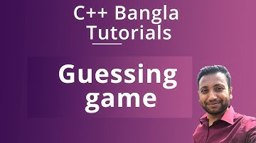 C++ Bangla Tutorials 58 : Guessing game