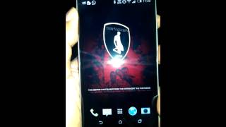 Arsenal 3D live wallpaper rotating crest screenshot 1