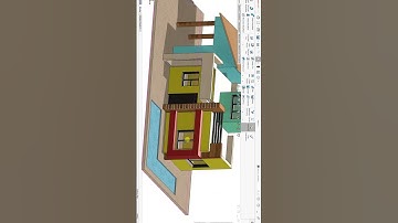 3D Residential House Design #shorts #housedesign  #solidworks #3d