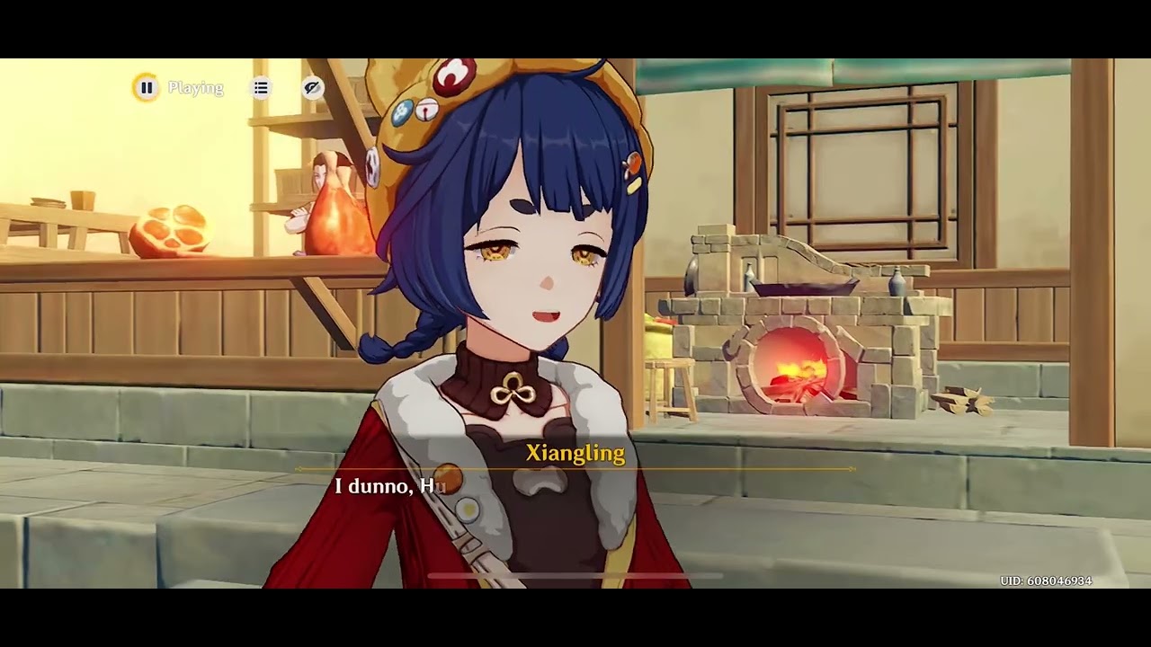 Genshin impact: 2025 lantern rite Hu Tao Xiangling outfit