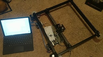 CoreXY Test - XY Stage - First Test