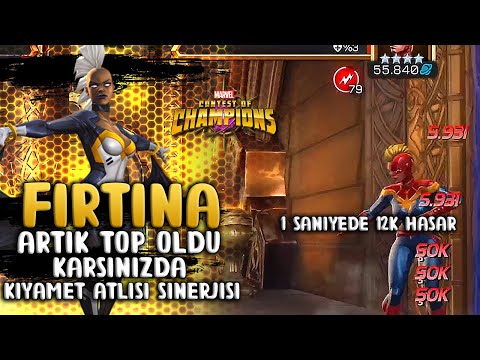 ESKİ FIRTINA ARTIK TOP HERO - 1 SANİYEDE 12.000 HASAR - KIYAMET ATLISI SİNERJİSİ