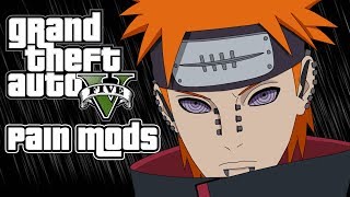 Download lagu GTA 5 PC MODS | Nagato / Pain MOD | Gameplay