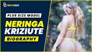 Neringa Kriziute Glamorous Curvy Plus-Size Model Biography Wiki Networth Fashion Body Size