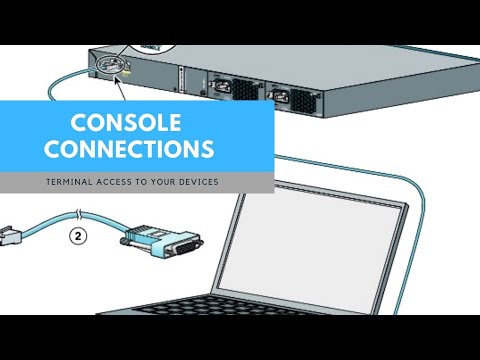 10. How to Connect PC to a Switch Using Console Cable | Other Switch Ports