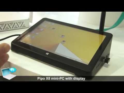 Pipo X8, mini PC dual OS with screen