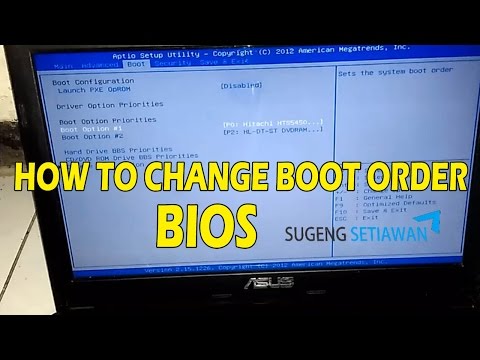 How To Change Boot Order / changing boot priority in Bios hqdefault