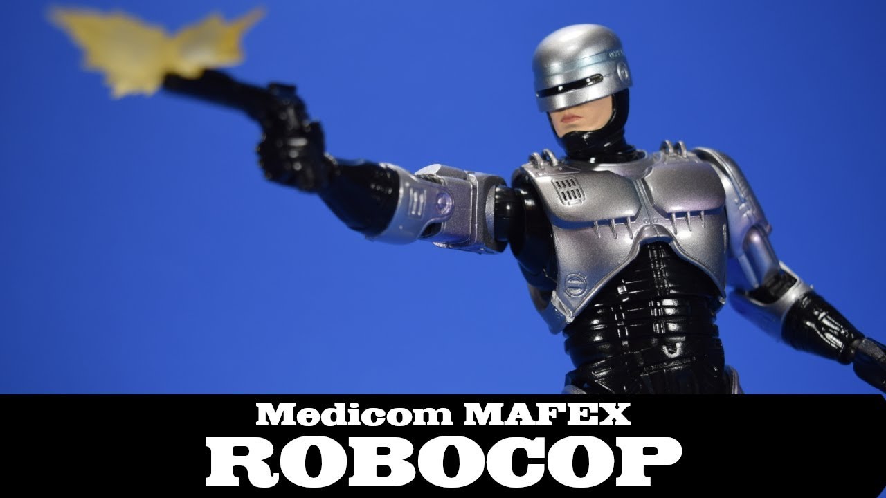 MAFEX Robocop Medicom Action Figure Review - YouTube
