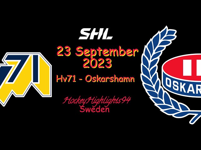 IK Oskarshamn vs HV 71 - Head to Head for 29 August 2023 16:00 Hockey