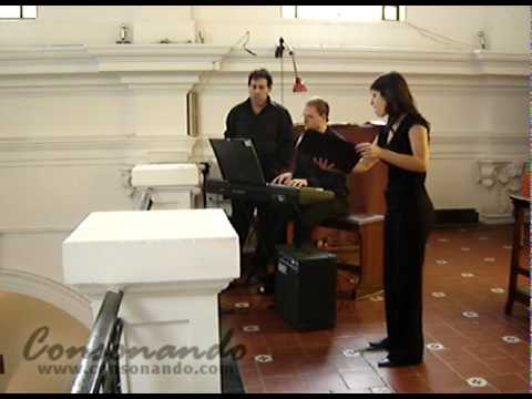 CONSONANDO - Soprano y Organo - Aleluya del "Exult...