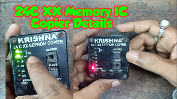 CRT TV kit 24C Memory Copier Details.