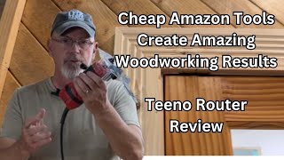 Teeno Router Review. Create amazing woodworking results with less than $60.00 worth of tools