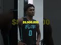 NBA Draft picks make LIFE CHANGING money! 🤯 image