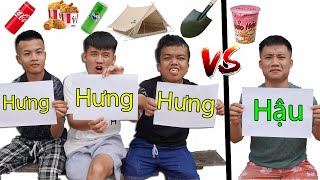 Hưng Troll | Thử Thách Bốc Thăm Chọn Đồ Cắm Trại Theo Tên Người