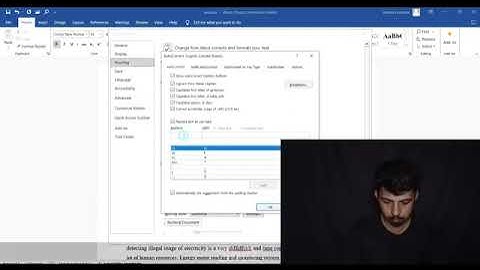 #24 Ms-word Proofing | Indian Sign Language | Deaf