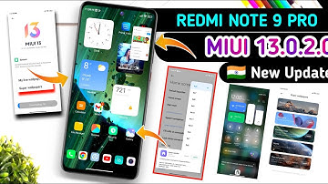 🇮🇳 Redmi Note 9 Pro New Update Miui 13.0.2.0 | Redmi Note 9 Pro Unlock Animation, Super Wallpaper 🔥🔥