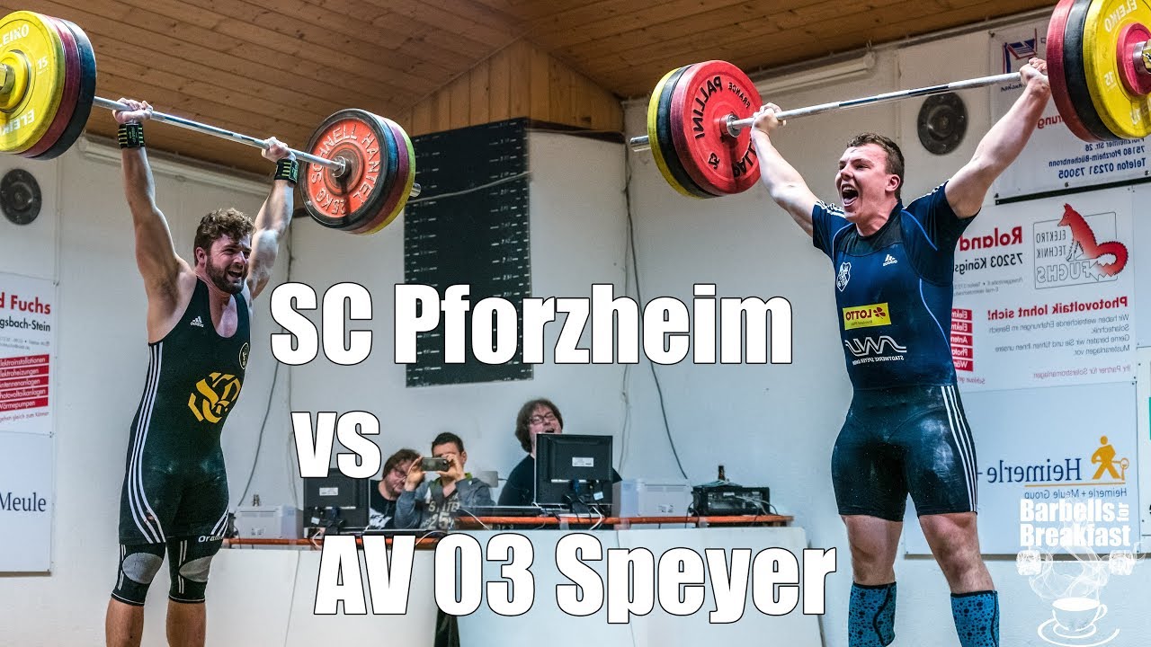 Sc Pforzheim Gegen Av 03 Speyer Gewichtheben Bundesliga 18 02 17 Youtube