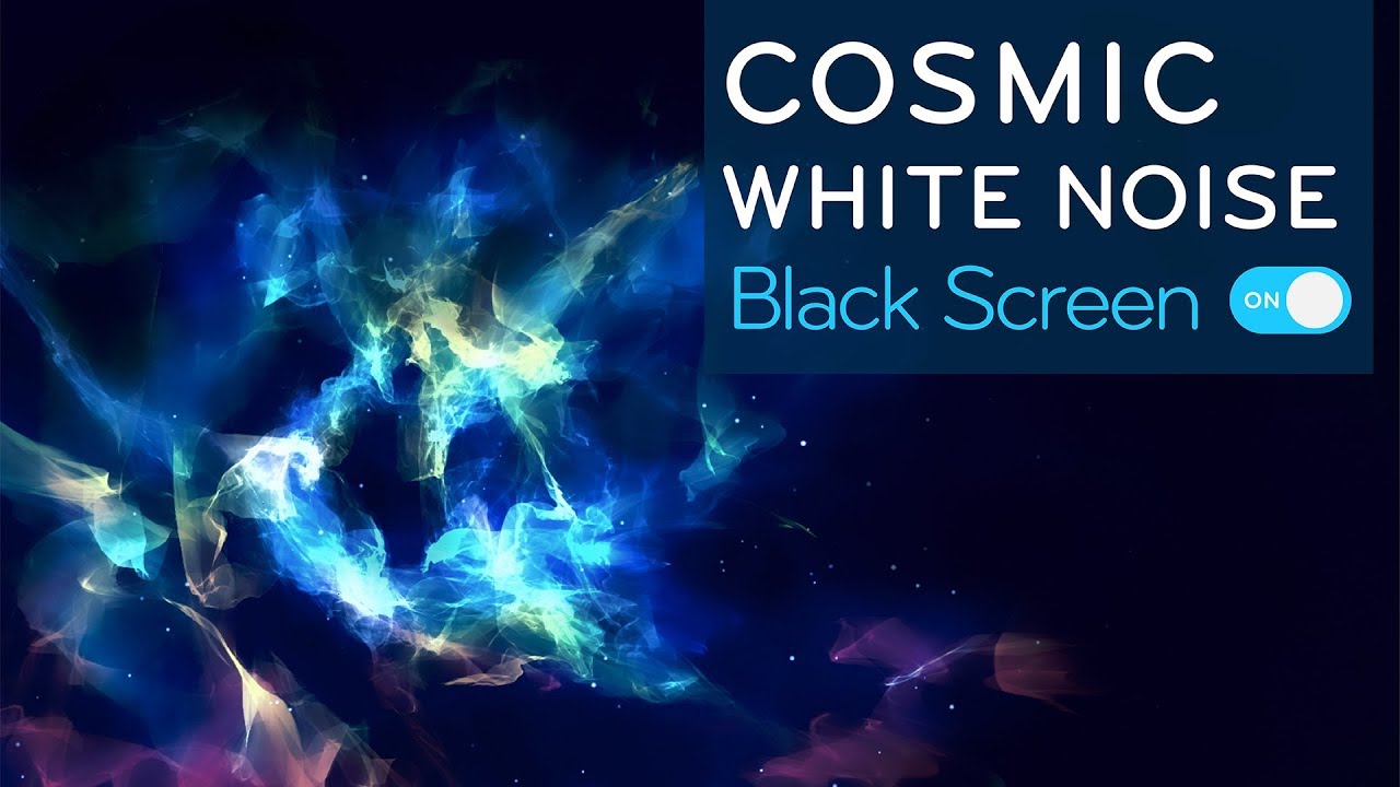 Cosmic White Noise for Sleeping Black Screen | 10 Hours Space Sounds