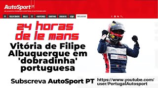 Filipe Albuquerque venceu as 24 Horas de Le Mans na classe LMP2