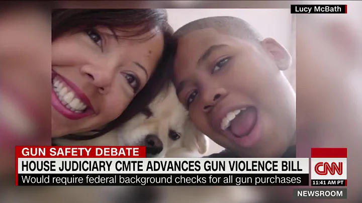 Congresswoman whose son was shot and killed celebrates gun control
