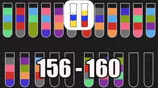 Water Sort Puzzle Level 156-160 Walkthrough (iOS - Android)