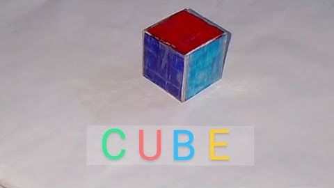 how to draw 3D floating cube..3d drawing tutorial #shorts#ashortaday #ytshorts