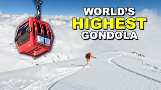 Snowboarding in India on the World’s Highest Gondola