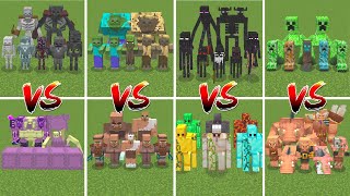 MOB ARMY TOURNAMENT | Minecraft Mob Battle