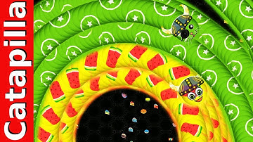 Wormate.io World Record Trap Escape Challange