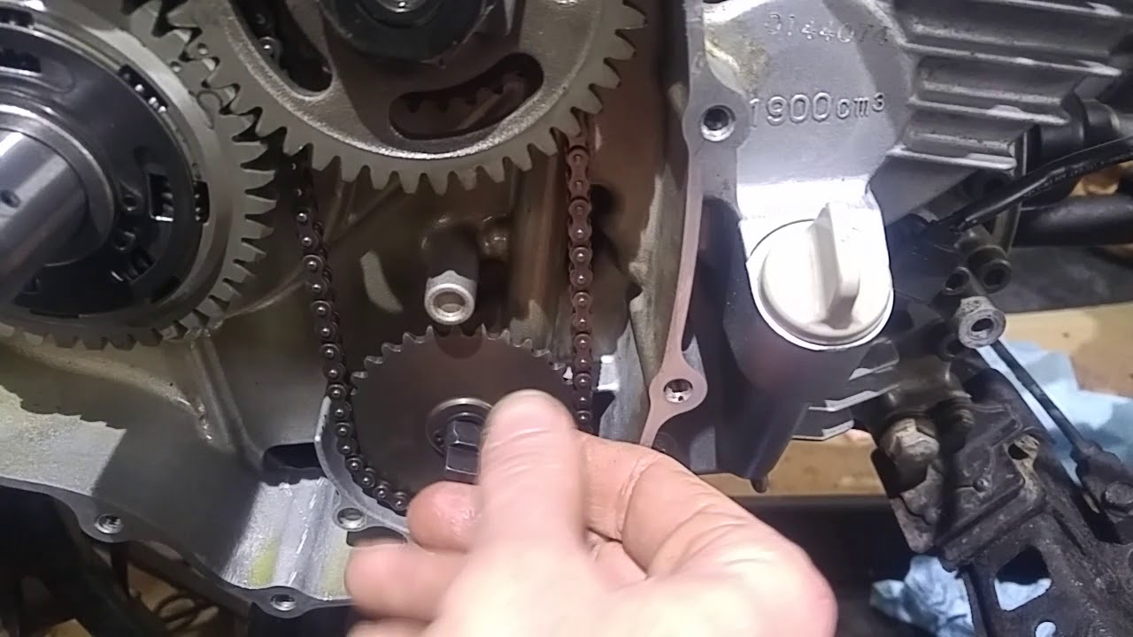 2002 Grizzly 660 New oil pump chain. YouTube