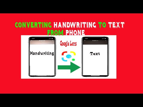 Convert Handwriting To Text From Phone||Google Lens Trick 2021