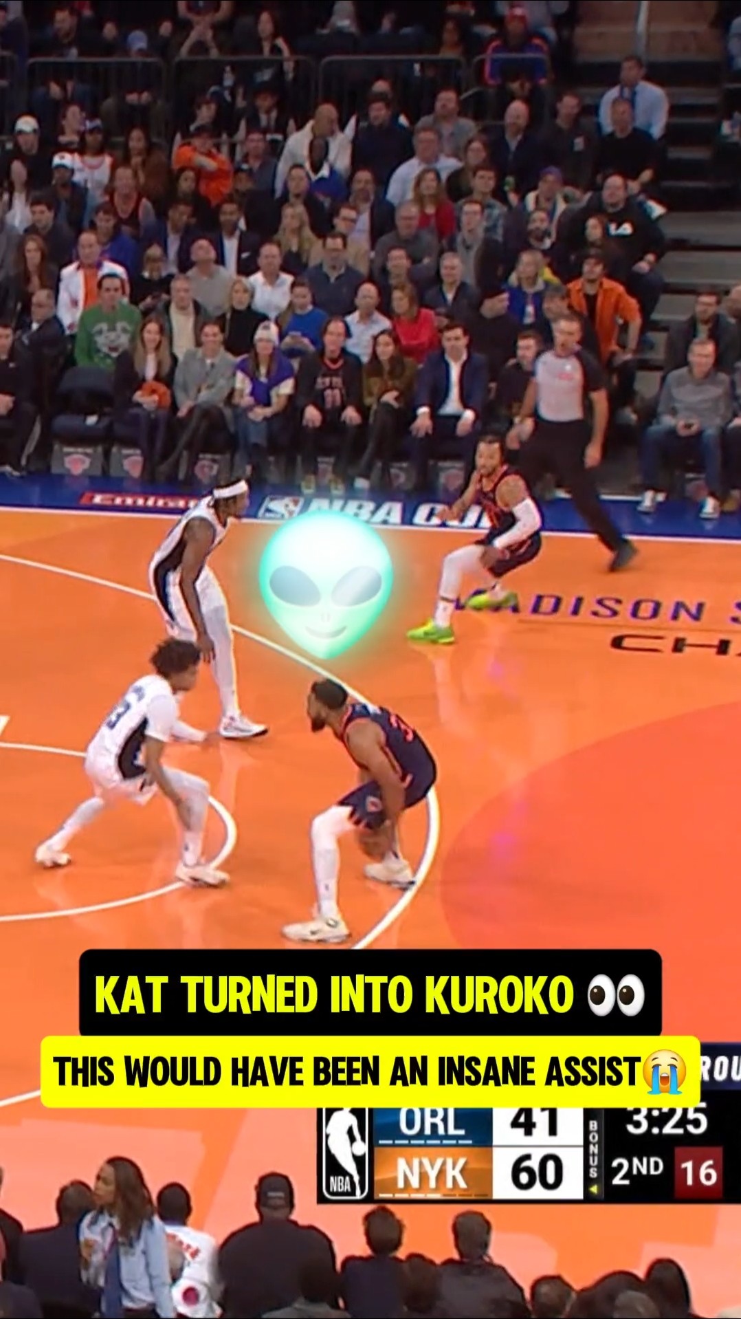 Kuroko Anthony Towns is WILD?