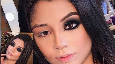 Como usar lápis preto em olhos pequenos?