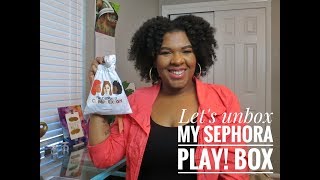 Sephora Play! October 2017 Unboxing | WOC Beauty |