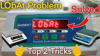 Weight Machine Lobat Problem Solved Step By Step | Top 2✌️ Tricks Loba-0 | Low Battery
