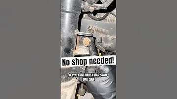 ⏱️ Sway Bar Link Replacement in UNDER 60 Seconds! #mechanic
