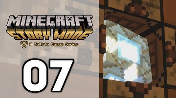Minecraft Story Mode (EP07) Command Block Crafting [1080p]