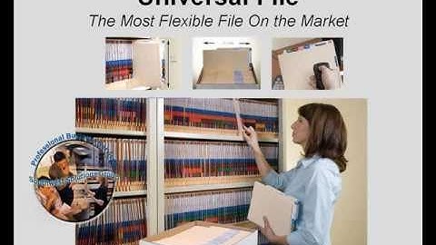 Top Tab To Side Tab File Folder System Conversion