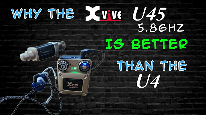 XVIVE U45 5.8Ghz IEMs vs U4 2.4Ghz Review