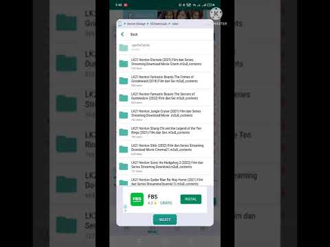 Cara merubah format m3u8 ke mp4 mkv other menggunakan apk file splitter cara pintas cepat