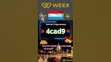 WEEX Referral Code: 4cad9 | Ontgrendel een welkomstbonus van 2.500 USDT - FinancialFronties