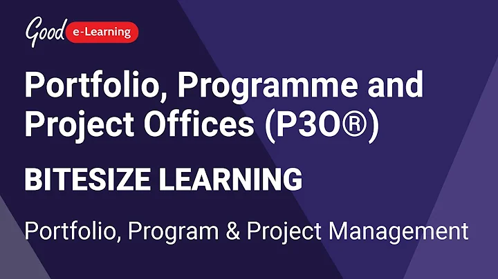 Portfolio, Program & Project Management | Portfolio, Programme and Project Offices (P3O®)