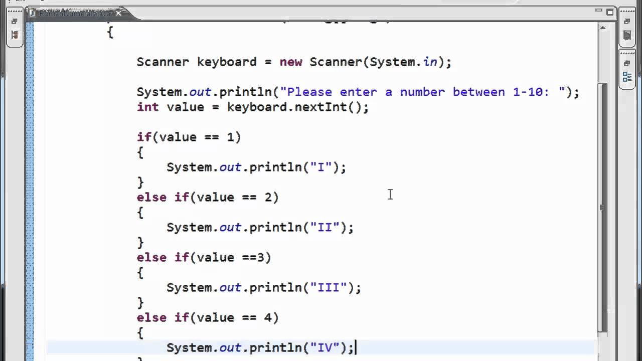 Java Tutorial - 26 - If-else-if statement